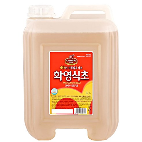 청정원 화영식초, 15L, 1개