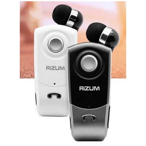 리줌 블루투스 이어폰 - 고품질의 소리와 편안한 착용감을 제공하는 클립형 이어폰