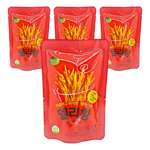 델리황 매운맛, 20g, 4개