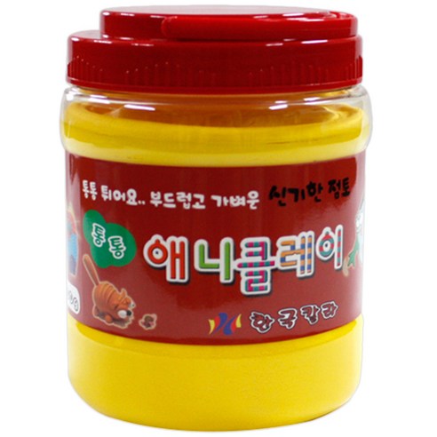 애니클레이 버켓 500g 다양한 색상으로 즐기는 창의적인 놀이