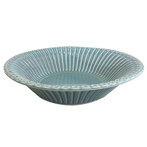 메세라미카 줄리엣 스프 플레이트 24cm, 블루, 1개
