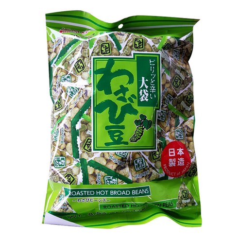 카수가이 오부쿠로 와사비맛 마메 스낵, 242g, 1개