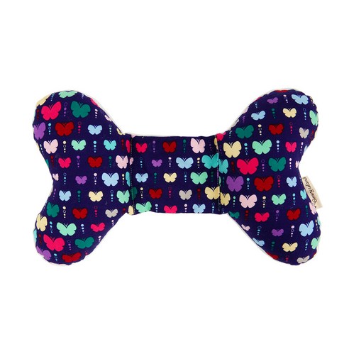 코니아일랜드 유아용 극세사 목베개 버터플라이