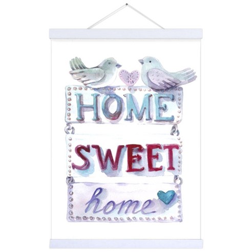 인테리어포스터17 sweet home