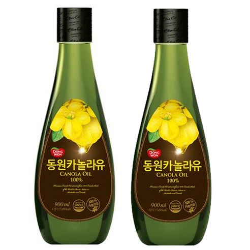 동원 카놀라유, 900ml, 2개