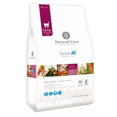 네츄럴코어 고양이 베네 M 애묘사료, 7.2kg, 1포