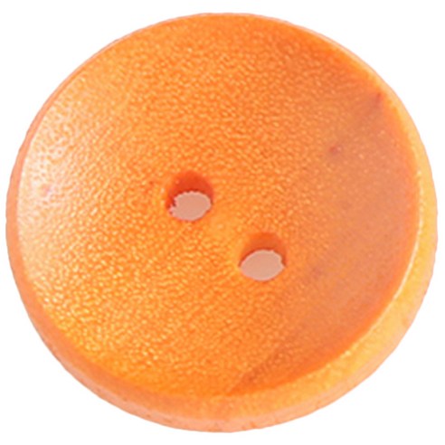 HR빅버튼 나무단추 캔디 8mm, 오렌지, 4개입