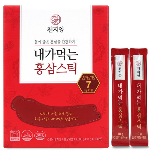 천지양 내가먹는 홍삼스틱, 100개입, 10g