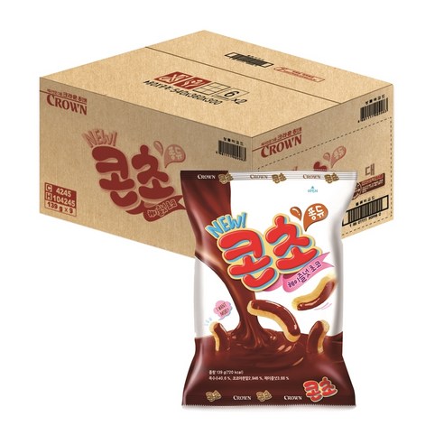 크라운 콘초, 139g, 9개