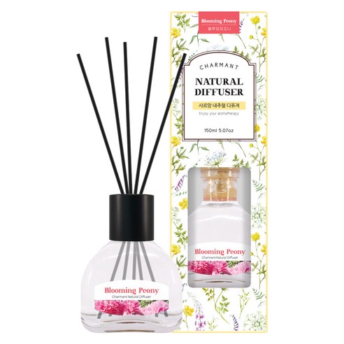 더허브샵 샤르망 내추럴 디퓨저 150ml, 블루밍 피오니