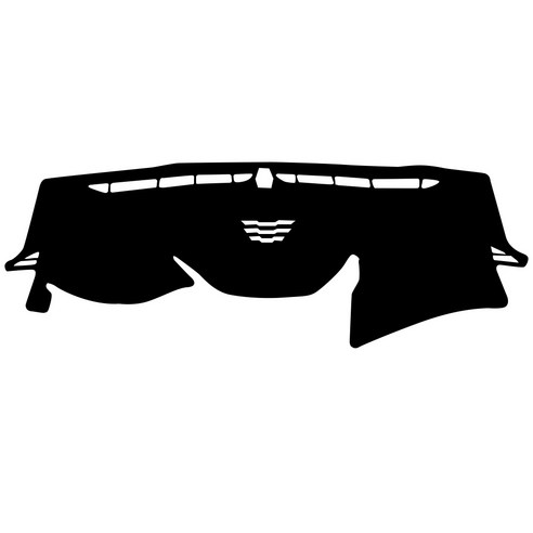 VIP 대쉬보드 썬커버 - i40, 블랙-블랙스티치