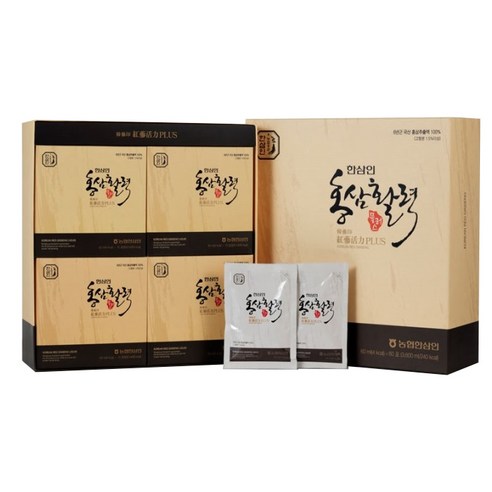 [한삼인] 홍삼/활력플러스, 60ml, 60포