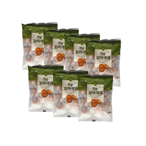 롯데제과 한입꼬마약과, 200g, 7개