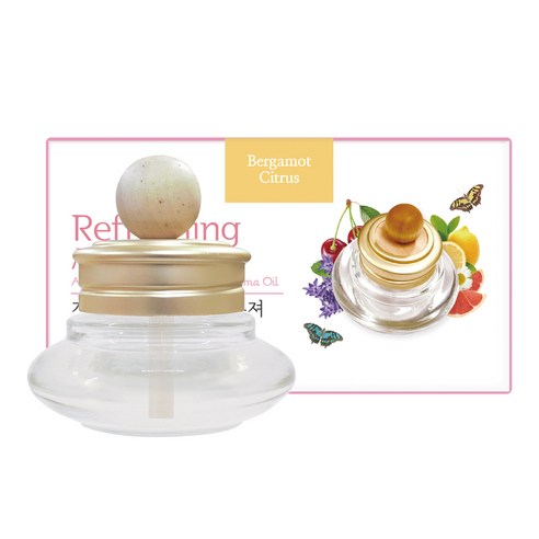 더허브샵 기분좋은 아로마 방향제 30ml, 베르가못시트러스