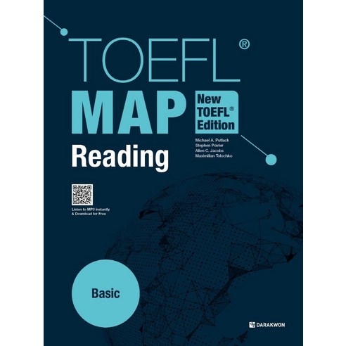 TOEFL MAP Reading Basic:New TOEFL Edition, 다락원