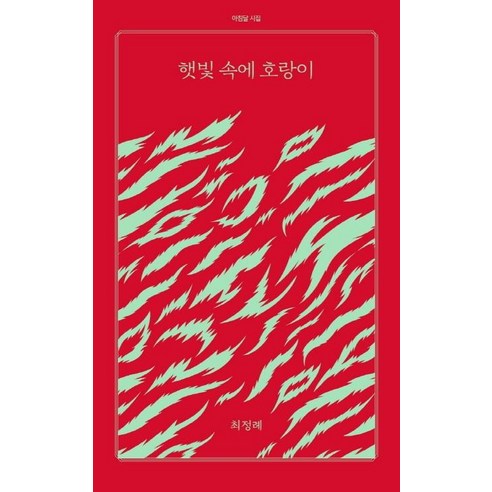 [아침달]햇빛 속에 호랑이 - 아침달 시집 12, 아침달
