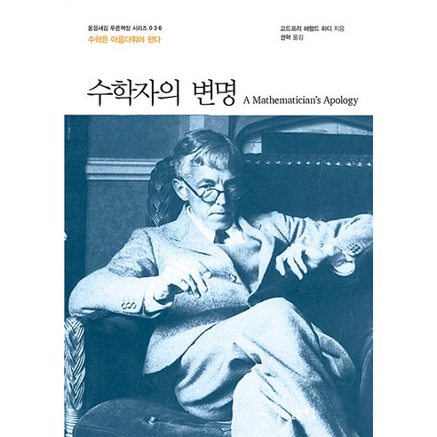 [돋을새김]수학자의 변명 : 수학은 아름다워야 한다 - 돋을새김 푸른책장 시리즈 36, 돋을새김, 고드프리 헤럴드 하디