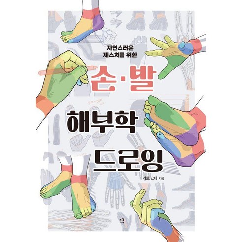 자연스러운 제스처를 위한손·발 해부학 드로잉, 므큐, 가토 고타