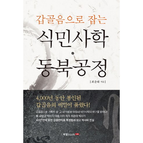 갑골음으로 잡는식민사학 동북공정, 북랩, 최춘태 저