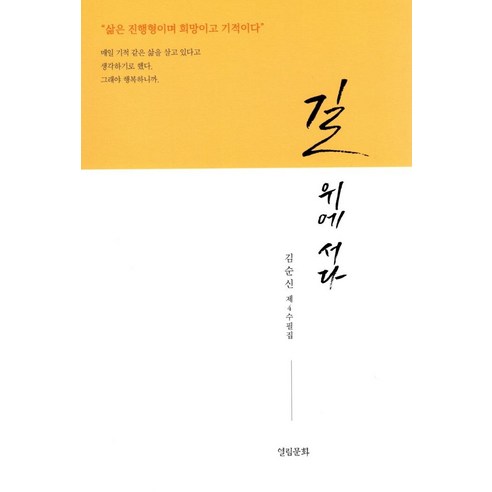 [開放文化]站在路上 開放文化 金順信 9791192003054 文學