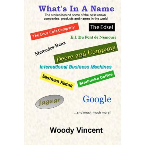 What''s in a Name: The Stories Behind Some of the Best Known Companies Products and Names in the World..., Createspace Independent Publishing Platform