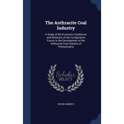 The Anthracite Coal Industry: A Study of the Economic Conditions and Relations of the Co-Operative For..., Sagwan Press
