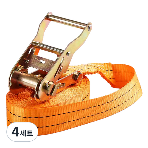 2톤 화물 깔깔이 자동바 + 벨트 세트, 4세트