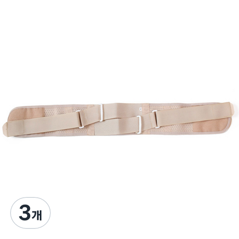 좁은폭 허리보호대 M, 3개