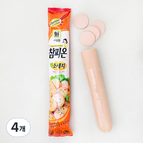 대림선 참피온 소세지, 1kg, 4개