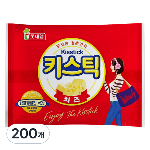 롯데웰푸드 키스틱 치즈맛 소시지, 600g, 5개