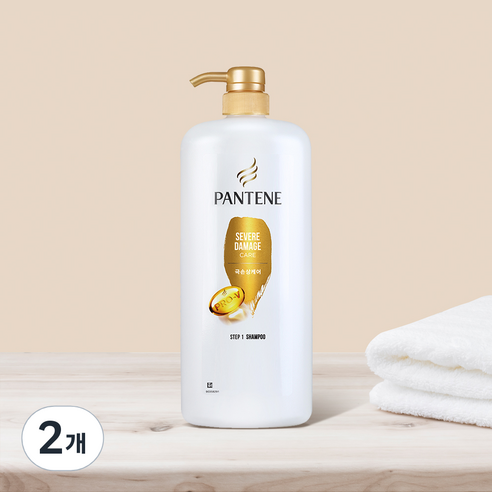팬틴 극손상케어 컨디셔너, 2개, 1200ml