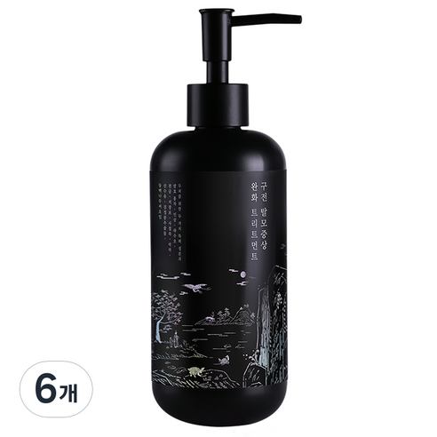 편강율 구전 탈모증상완화 트리트먼트, 6개, 500ml