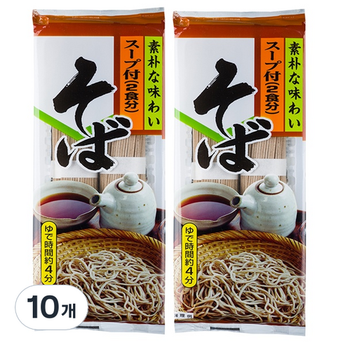 멘노스나오시 스프츠키 소바, 230g, 10개