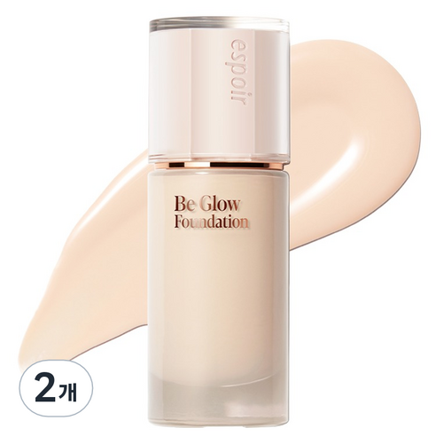 에스쁘아 비글로우 파운데이션 30g SPF27 PA++, 13N 뉴트럴 포슬린, 2개