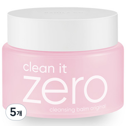 바닐라코 클린 잇 제로 클렌징밤 오리지널, 50ml, 5개