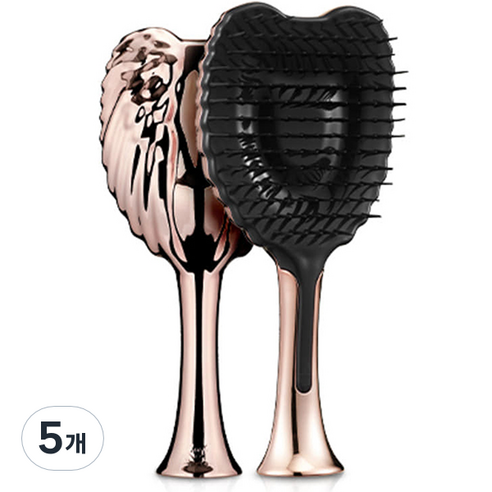 탱글엔젤 프로 헤어브러쉬, 로즈골드, 5개