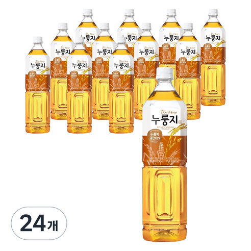 웅진 맑게우려낸 누룽지차, 500ml, 20개