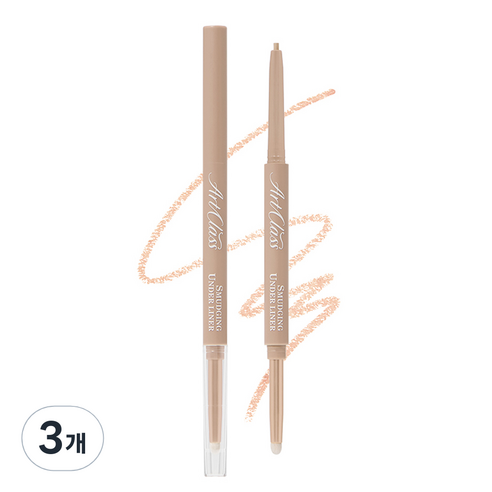 투쿨포스쿨 아트클래스 스머징 트임 라이너, 3호 아이시, 3개