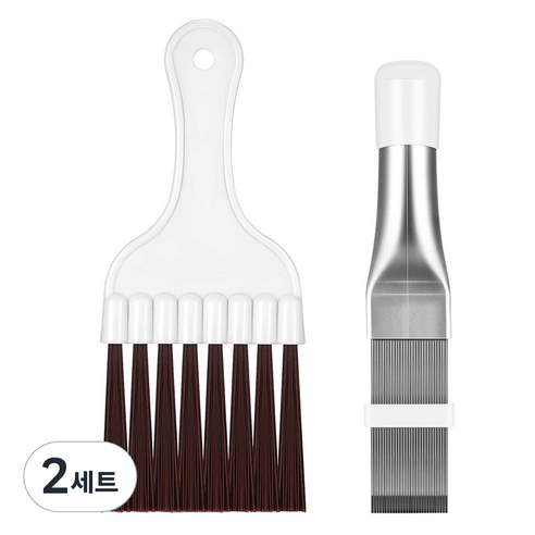 모나코올리브 에어컨 청소솔 2종세트, 혼합색상, 2세트