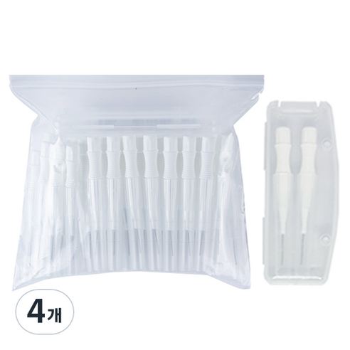 다덴 메디메이트 치간칫솔i형 SSSS 0.4mm, 50개입, 4개