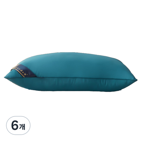 비투윈 편안한 베개솜 800g, 블루, 6개