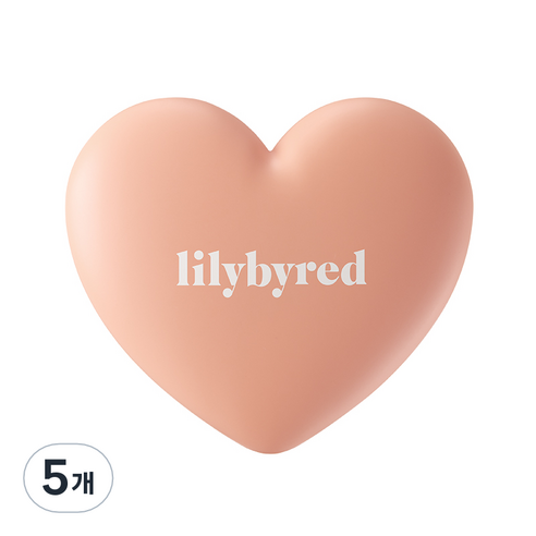 릴리바이레드 러브빔 치크 블러셔 4.7g, 여신빔, 5개