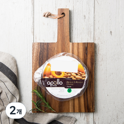 APOLLO 살구 앤 아몬드 치즈, 125g, 1개입, 2개