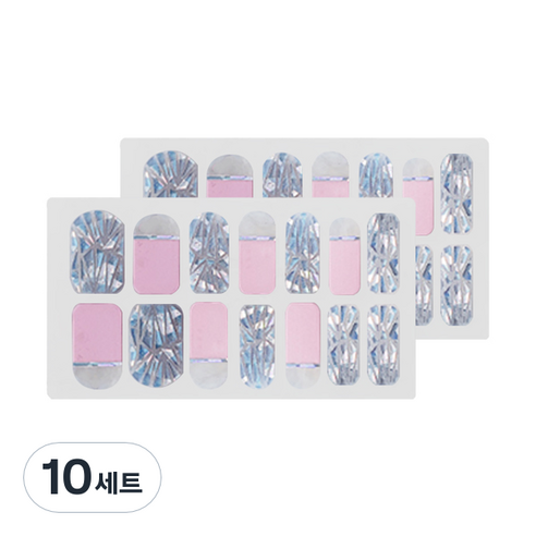 블링블링 네일스티커 걸크러쉬, 018, 10세트