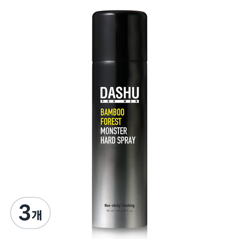 다슈 포 맨 밤부 포레스트 몬스터 하드 헤어 스프레이, 280ml, 1개