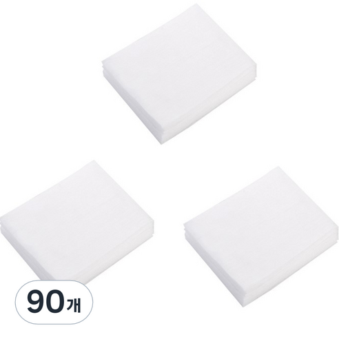 꼬까 틈새 청소포 리필, 화이트, 90개