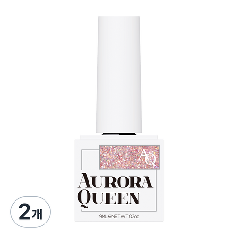AQ DG 오로라퀸 글리터젤, 노엘(AQ.45), 2개, 9ml