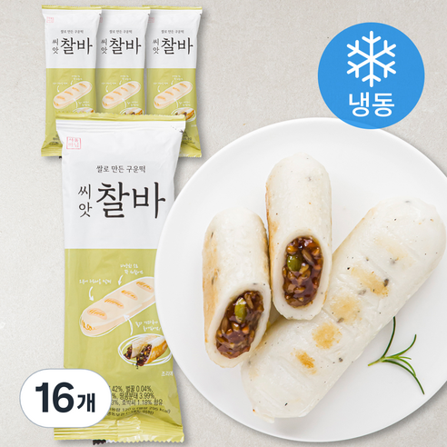 서울마님 씨앗 찰바 (냉동), 120g, 16개