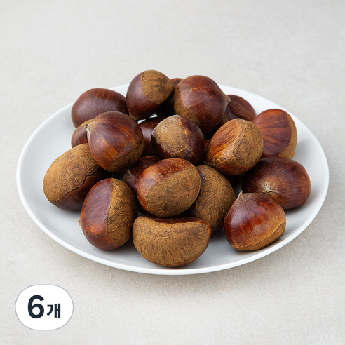 국내산 피밤, 500g, 6개