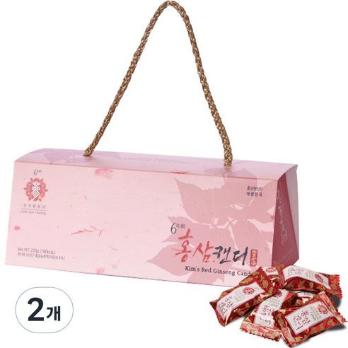 김정환홍삼 캔디, 2개, 200g